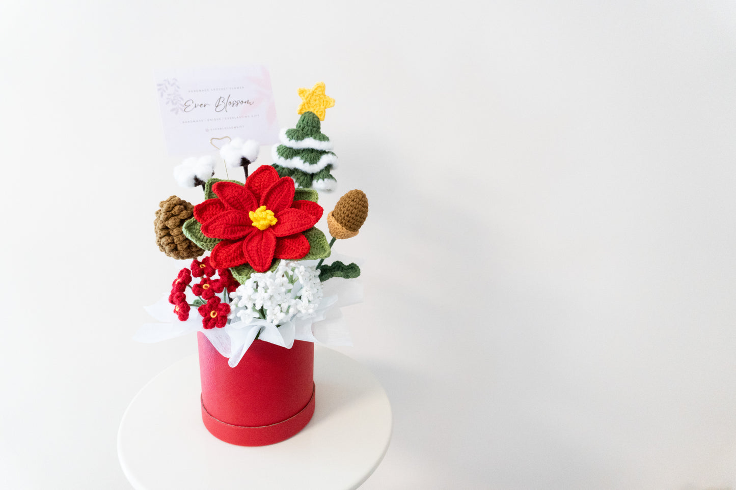 The Christmas Blessings 🎄 Christmas Woven Flower Box