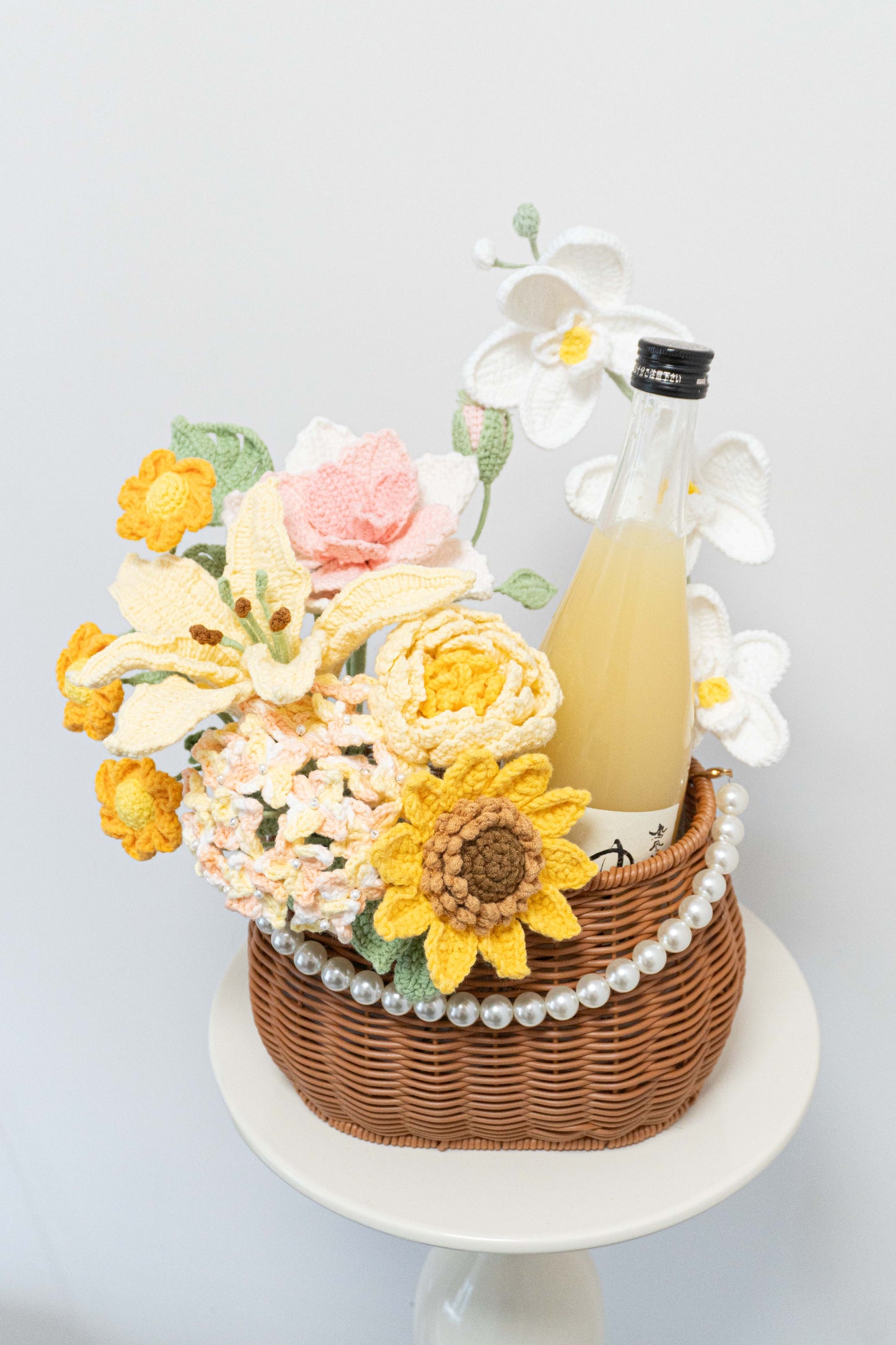 清酒送禮花藍|新居入伙/新店開張/生日祝福|高級訂製傳遞心意 Sipping Happiness