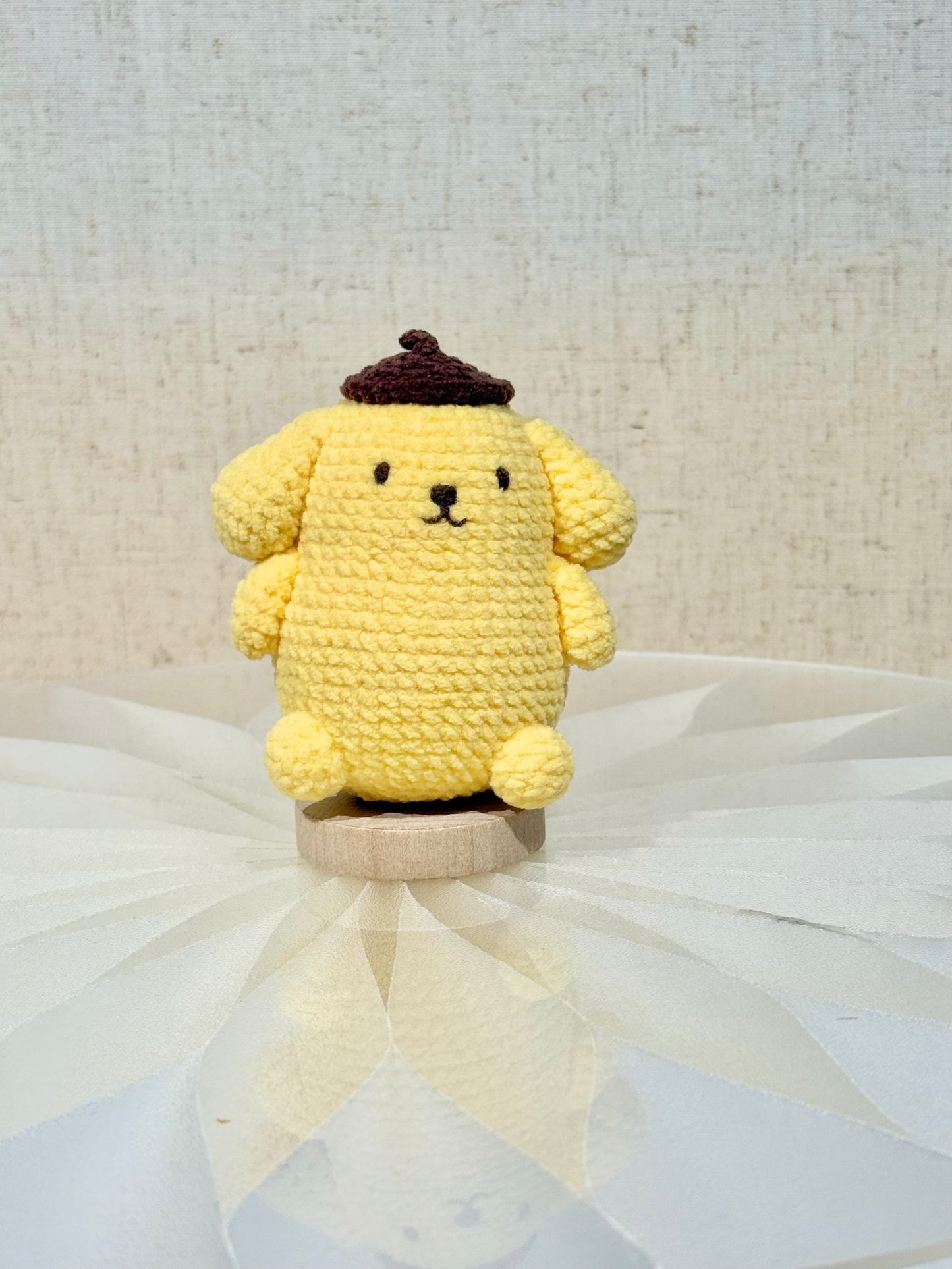 布甸狗🧸編織卡通人物擺設鎖匙扣