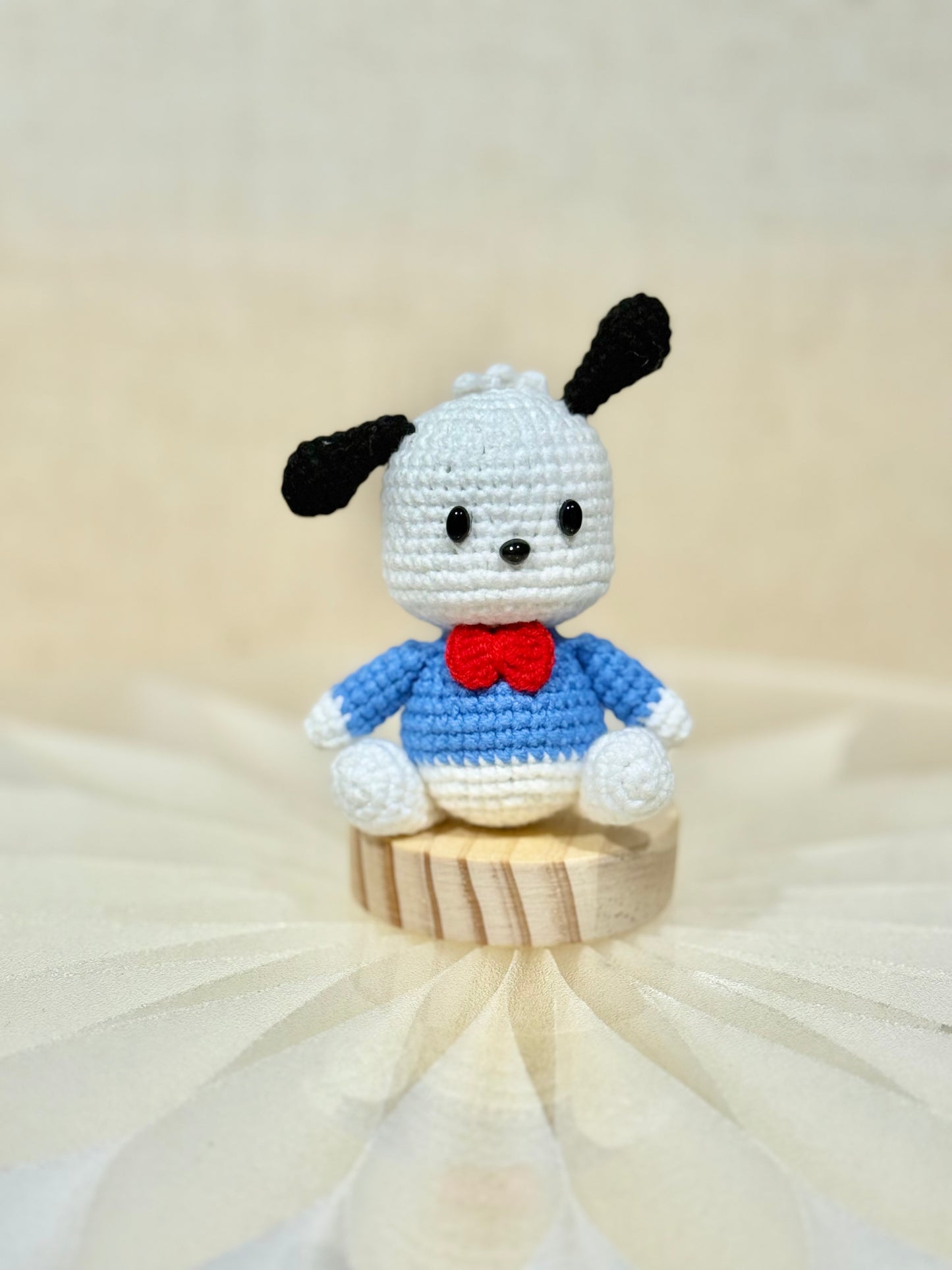 PC狗🧸編織卡通人物擺設鎖匙扣