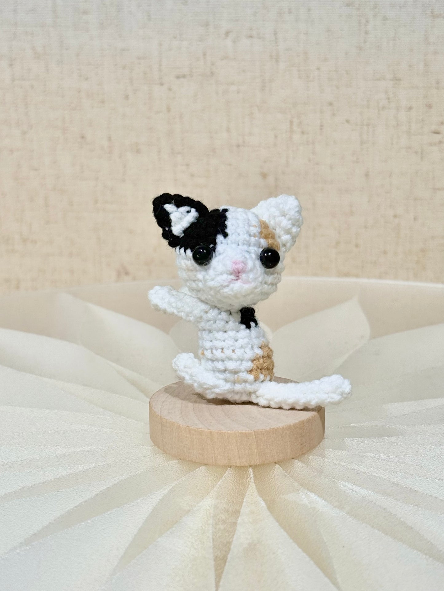 小貓 🐱 編織寵物鎖匙扣小擺件