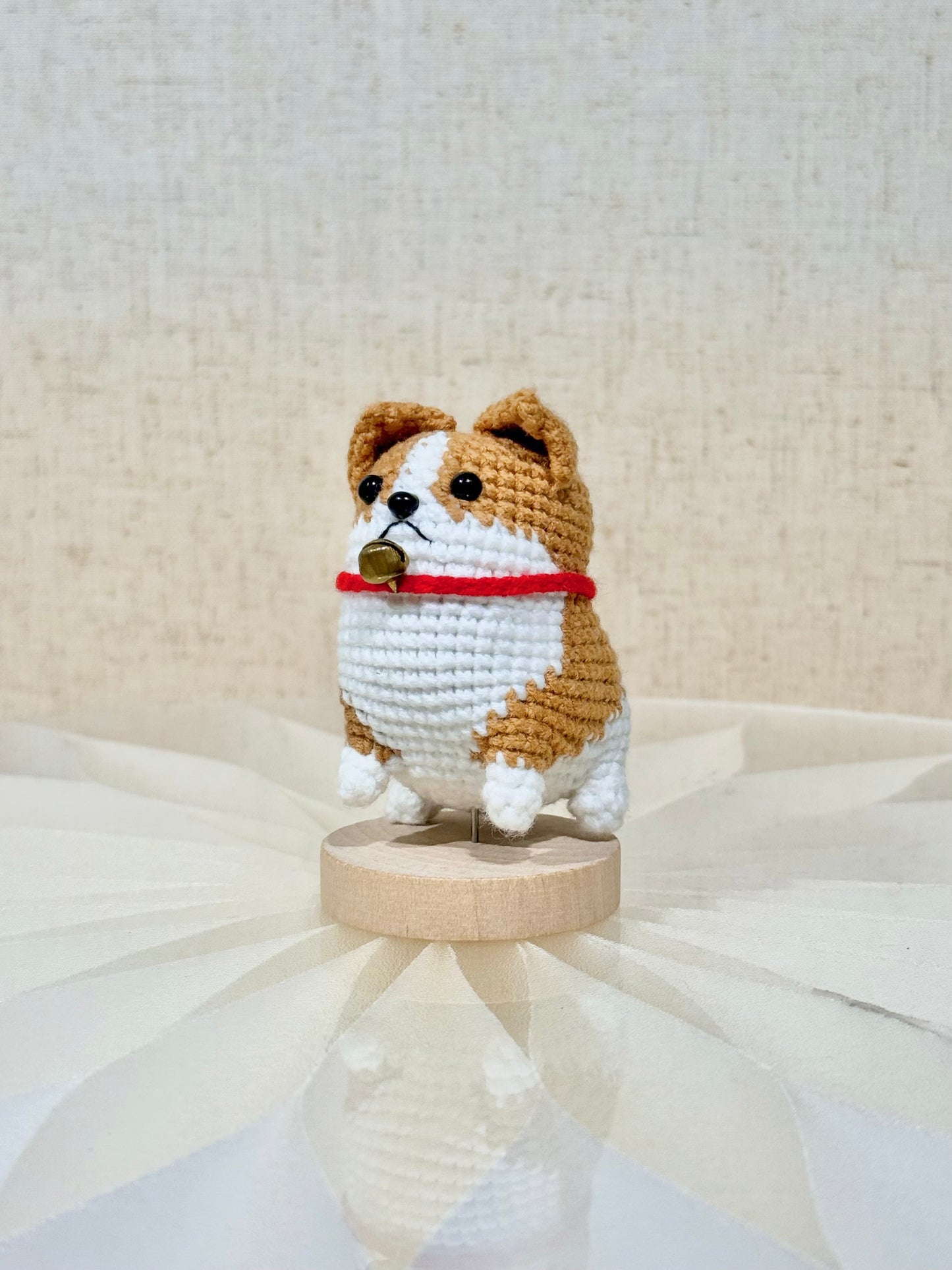 小狗 🐶 編織寵物鎖匙扣小擺件