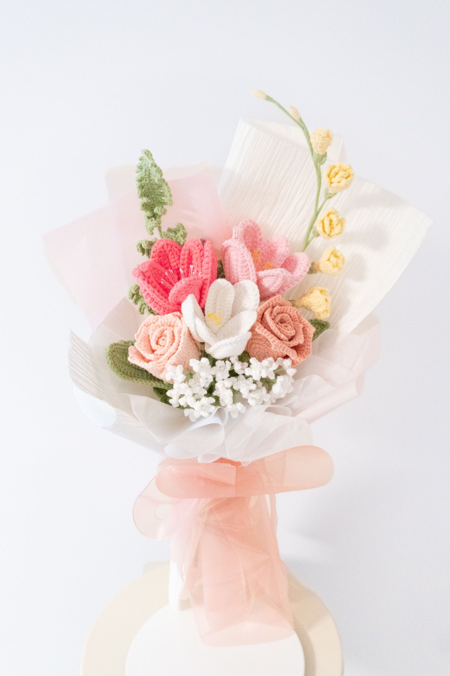 All of Me💐장미, 튤립, 프리지아 꽃다발
