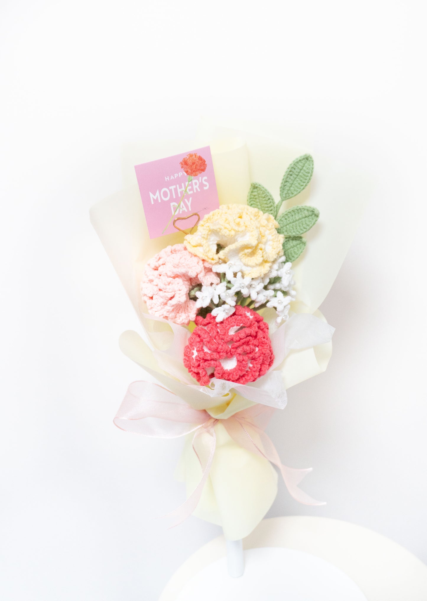 사랑하는 엄마💐작은 카네이션 꽃다발 3송이 