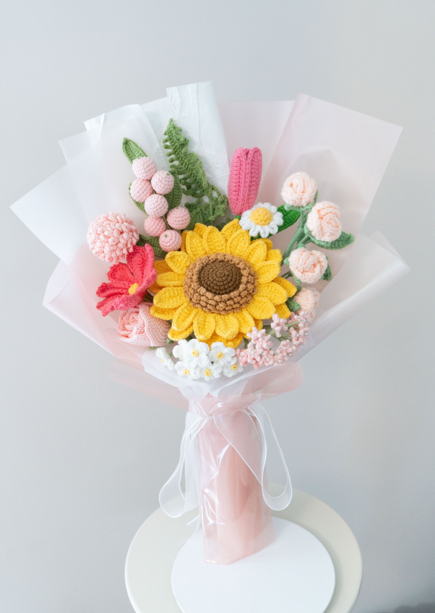 Skye💐해바라기, 장미, 튤립 꽃다발