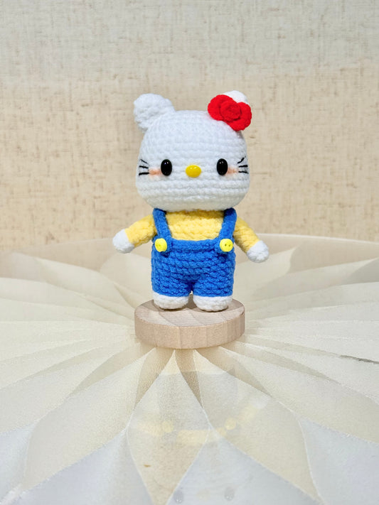 Hello Kitty🧸編織卡通人物擺設鎖匙扣