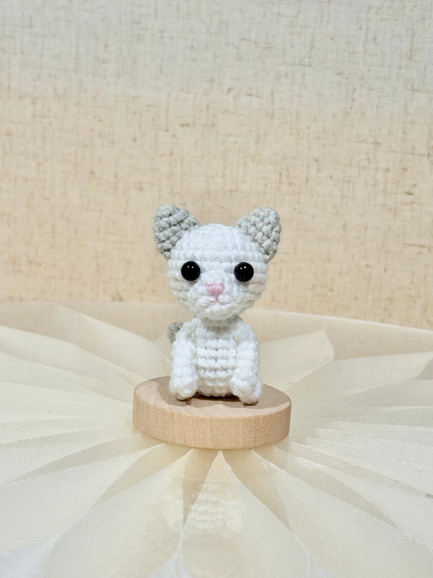 小貓 🐱 編織寵物鎖匙扣小擺件