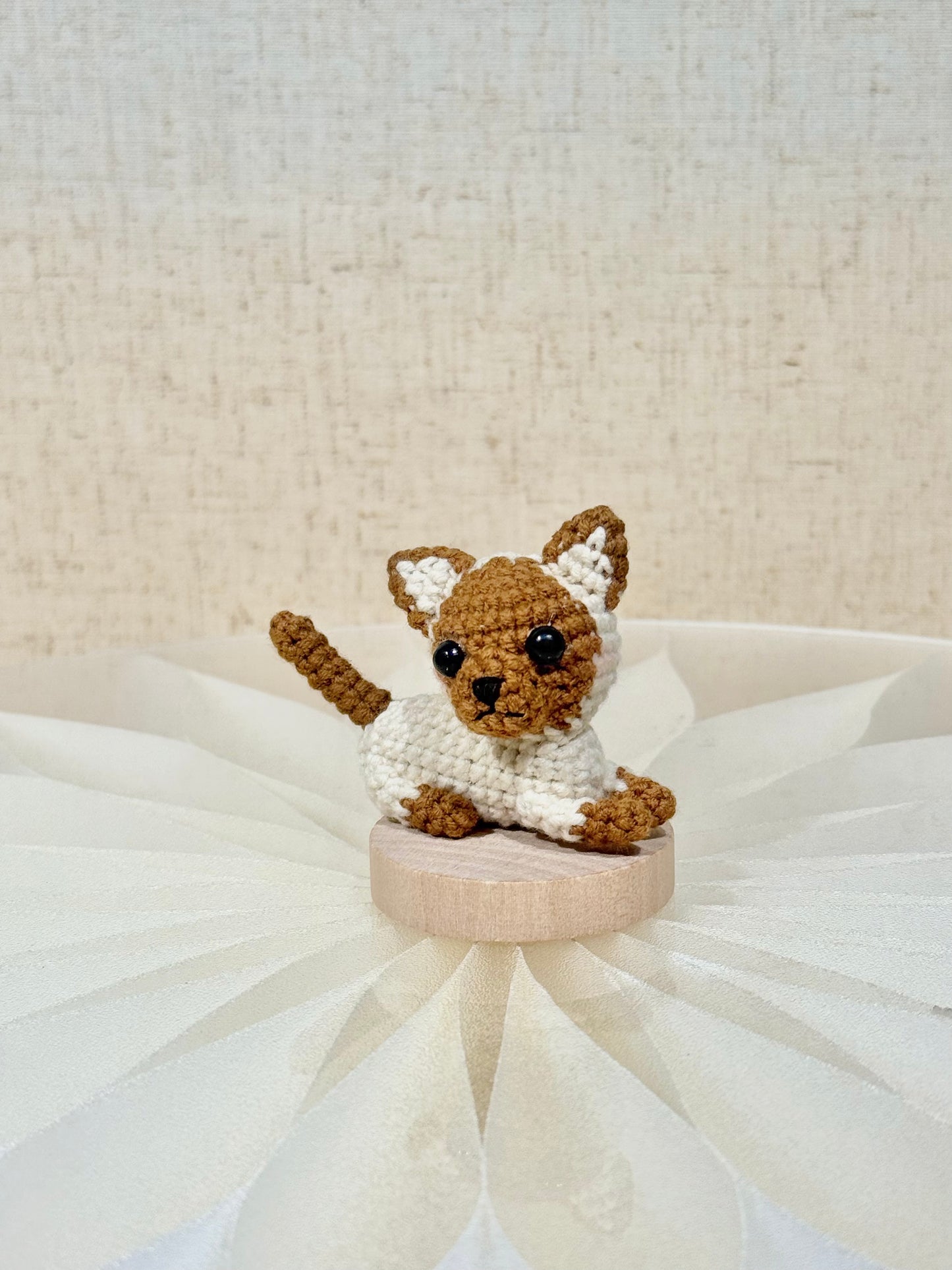 小貓 🐱 編織寵物鎖匙扣小擺件