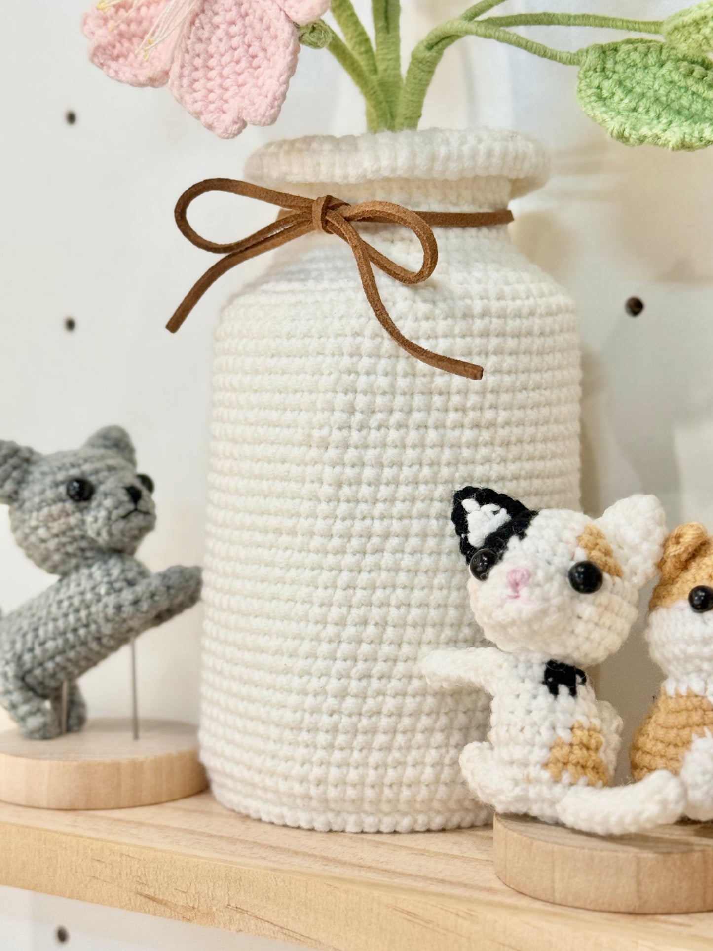 小貓 🐱 編織寵物鎖匙扣小擺件