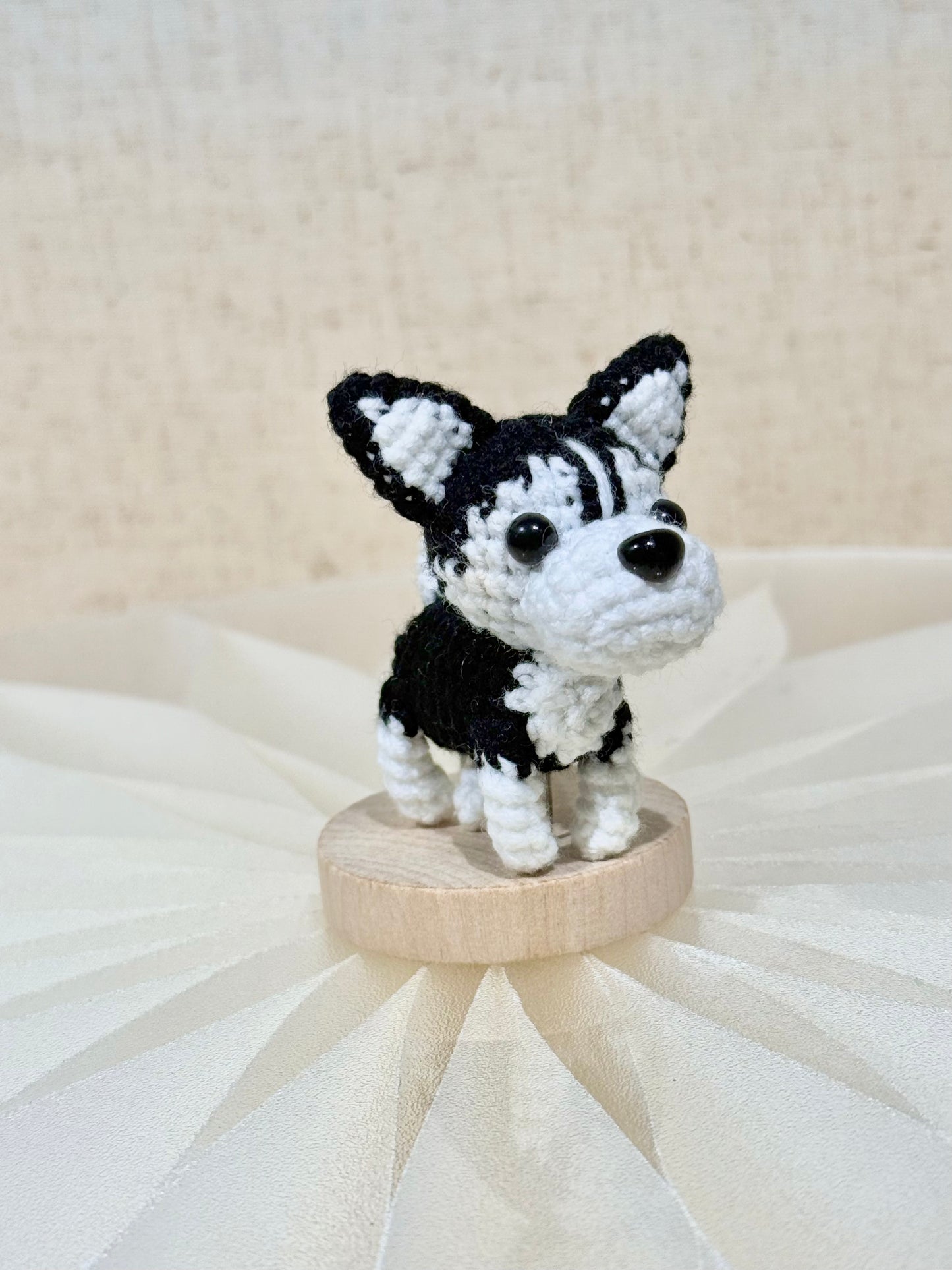 小狗 🐶 編織寵物鎖匙扣小擺件