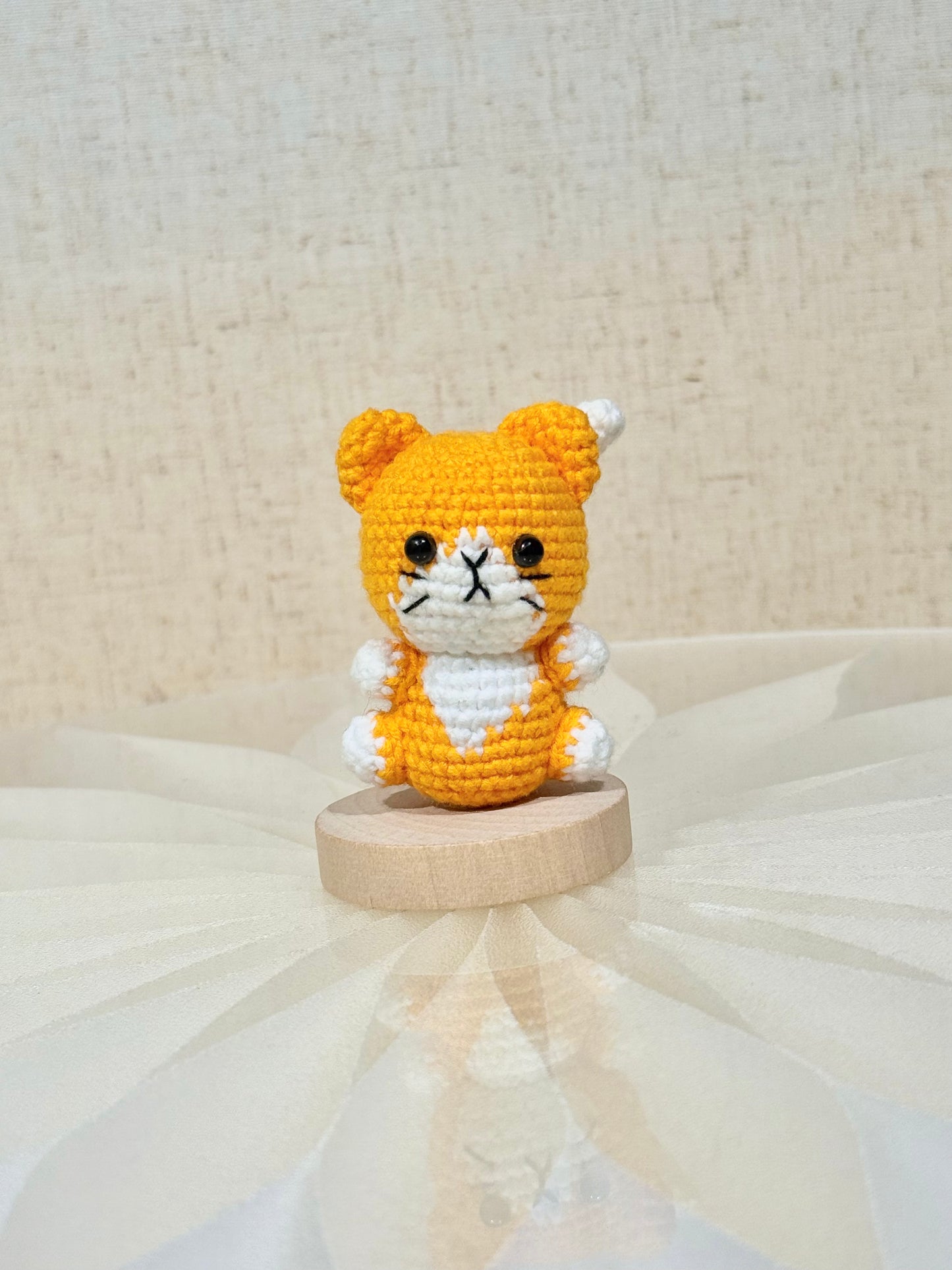 小貓 🐱 編織寵物鎖匙扣小擺件