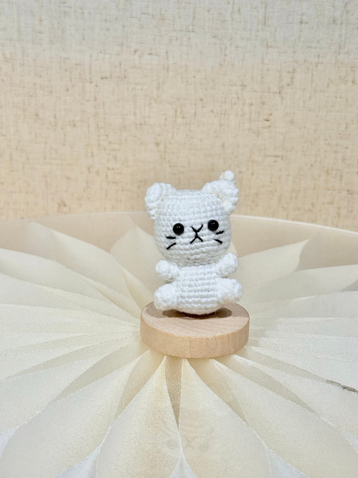 小貓 🐱 編織寵物鎖匙扣小擺件